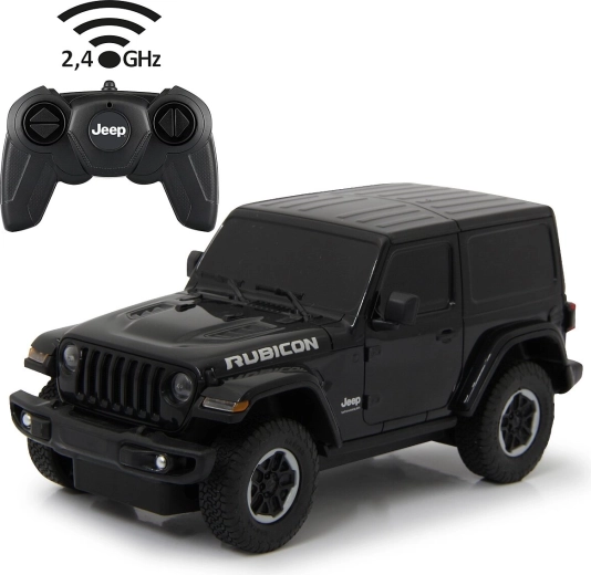 Jamara Jeep Wrangler JL RC αυτοκίνητο 1:24 μαύρο 2,4 GHz