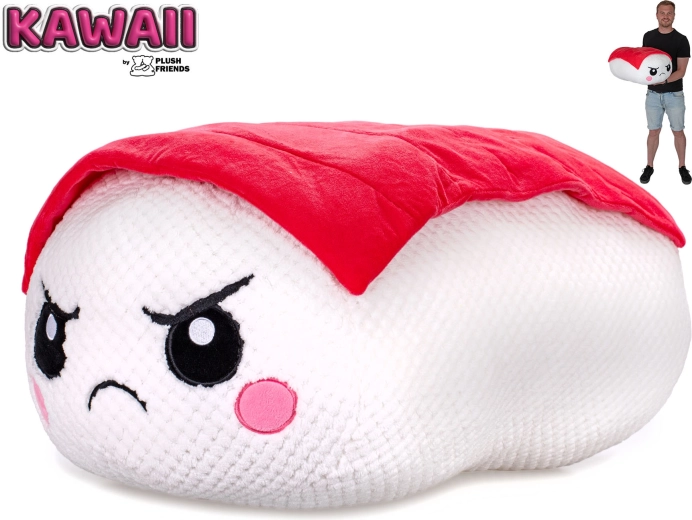 Λούτρινο Plush Friends Kawaii σούσι nigiri τόνου 60 cm