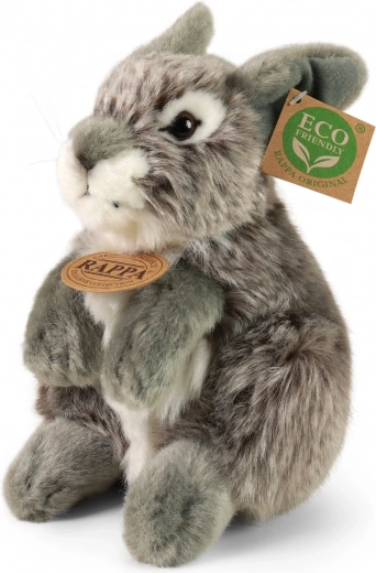 Λούτρινο κουνελάκι γκρι 20 cm eco friendly