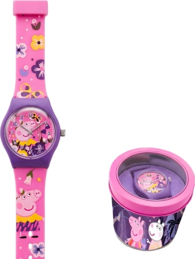 Αναλογικό ρολόι Peppa Pig