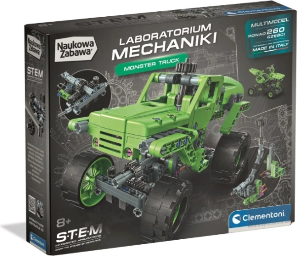 Εργαστήριο μηχανικής – Monster Truck σετ κατασκευής 2 σε 1