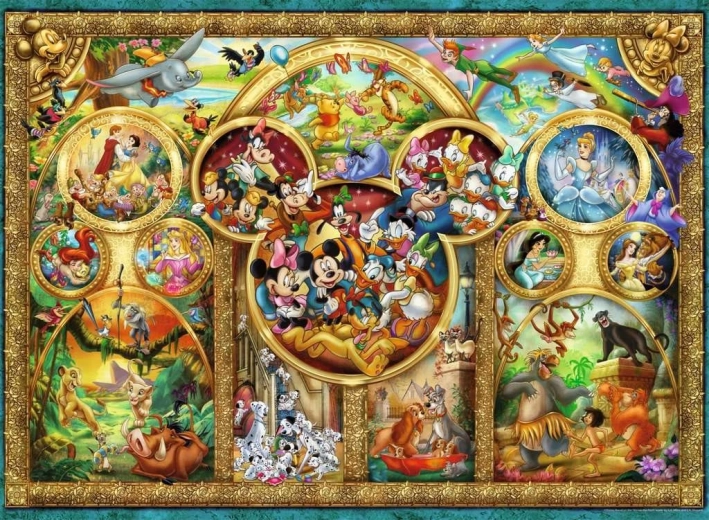 Παζλ Ravensburger Disney οικογένεια 500 κομμάτια