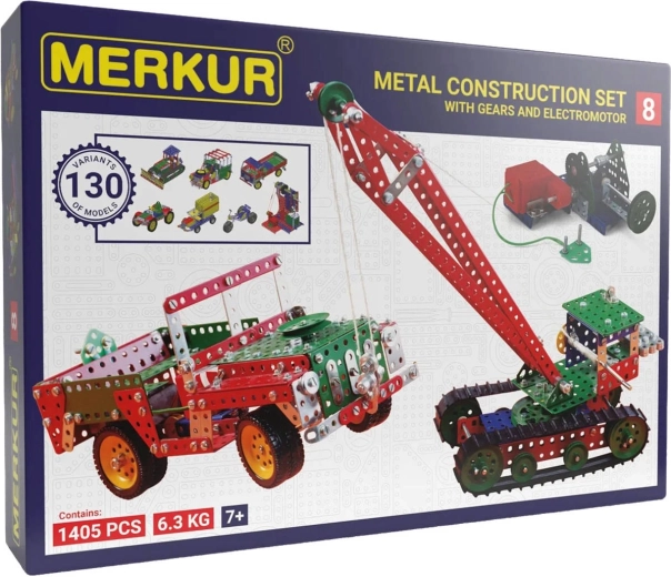 Merkur M8 μεγάλη μεταλλική κατασκευή 1414 εξαρτημάτων