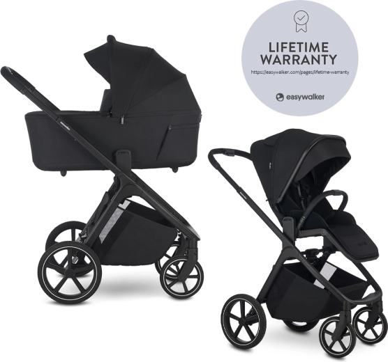 Easywalker πολυκαρότσι Zoey Go Pure Black