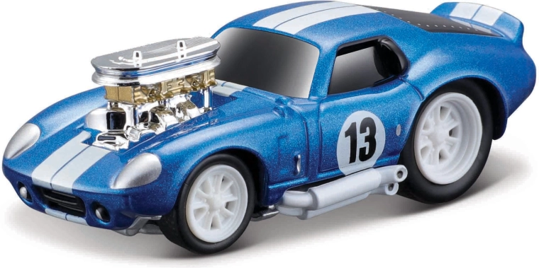 Maisto Muscle Machines Shelby Cobra Daytona Coupe μπλε 1:64