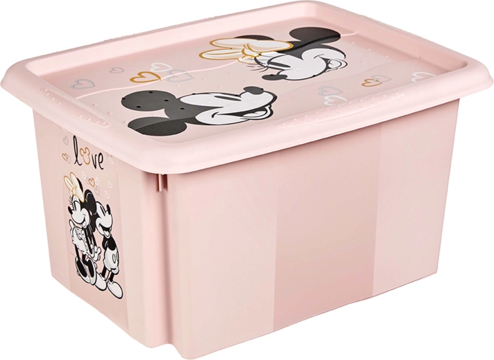 Κουτί αποθήκευσης με καπάκι Minnie 15 l