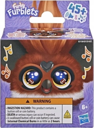 Furby Furblets Sports Foo-tee διαδραστικό λούτρινο μίνι παιχνίδι με κλιπ