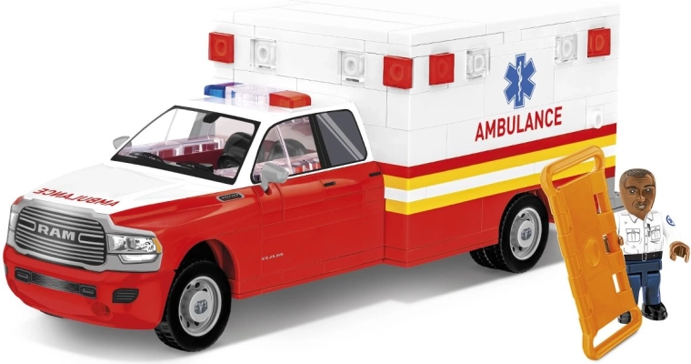Ρεαλιστικό ασθενοφόρο RAM 3500 σε κλίμακα 1:35