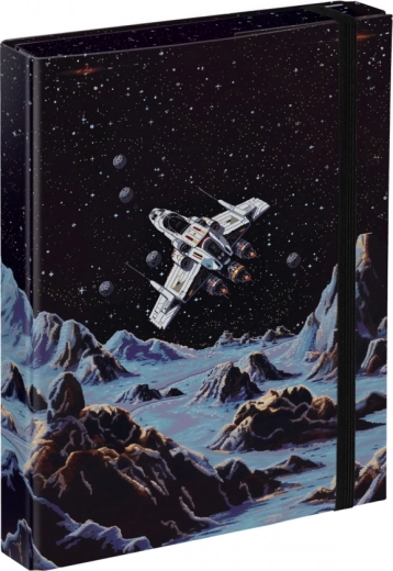 Κάλυμμα για σχολικά τετράδια A5 Pixel Space