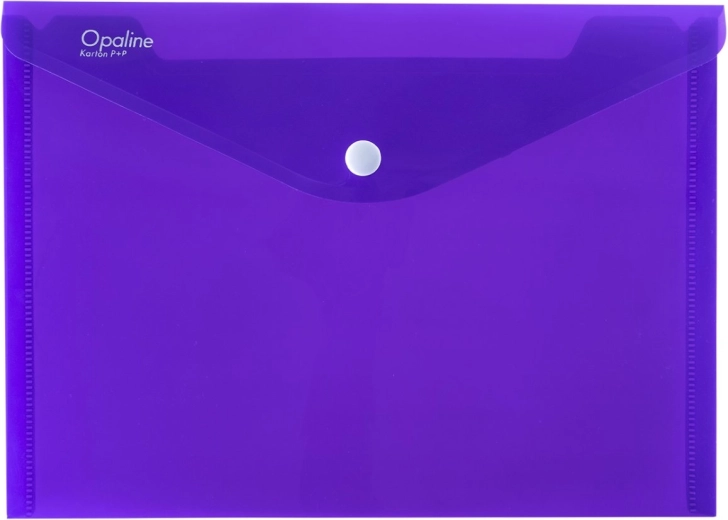 Φάκελος με κουμπί πίεσης A5 Opaline μωβ