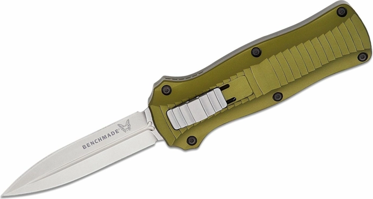 Benchmade Mini Infidel Woodland Green – αυτόματο μαχαίρι, περιορισμένη έκδοση