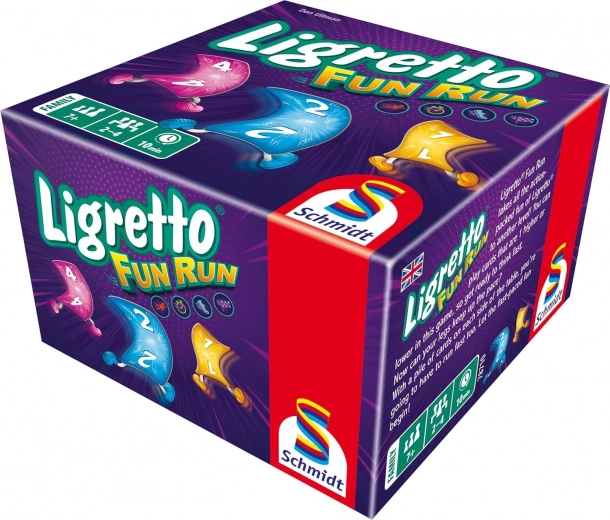 Οικογενειακό παιχνίδι καρτών SCHMIDT LIGRETTO FUN RUN