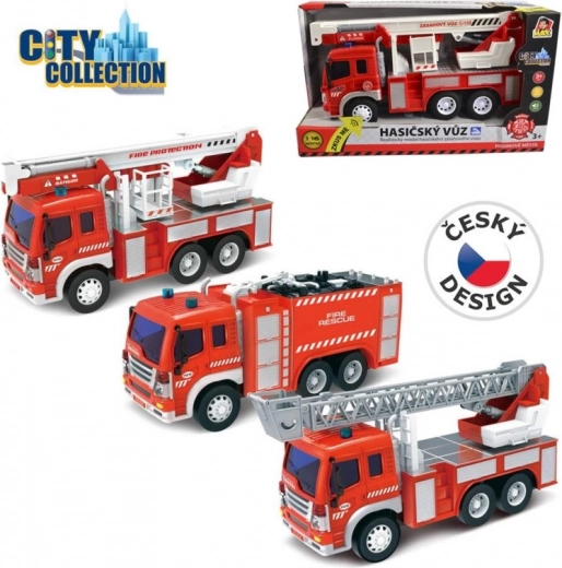 Πυροσβεστικό αυτοκίνητο City Collection με μπαταρίες