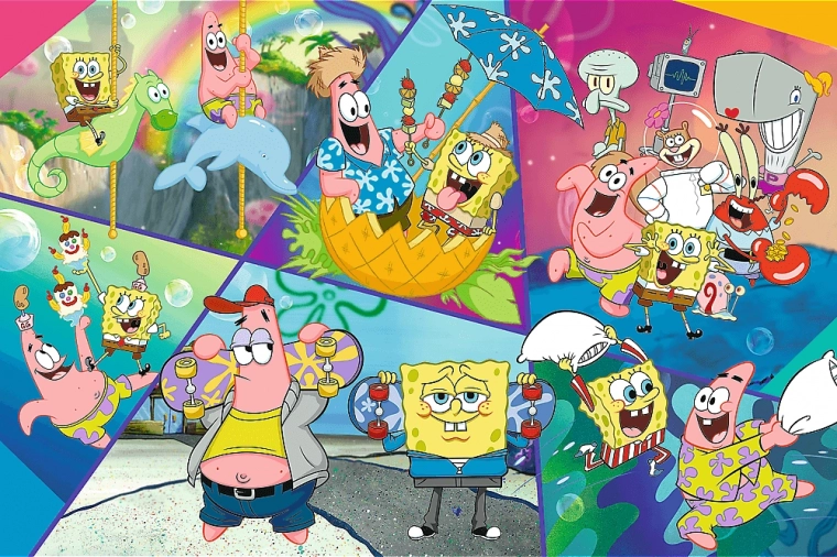 Παζλ SpongeBob στη Bikini Bottom 300 κομμάτια