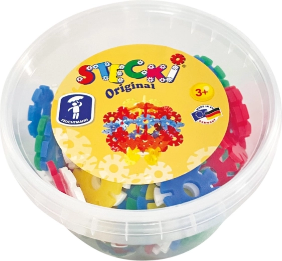 Πλαστικό κατασκευαστικό σετ Stecki Original 130 g