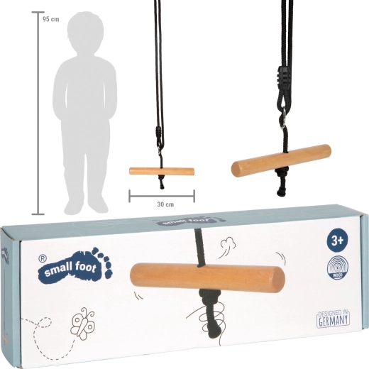 Τραπεζοειδής κούνια Small Foot Black Line