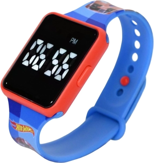 Ψηφιακό παιδικό ρολόι LEXIBOOK HOT WHEELS με ξυπνητήρι
