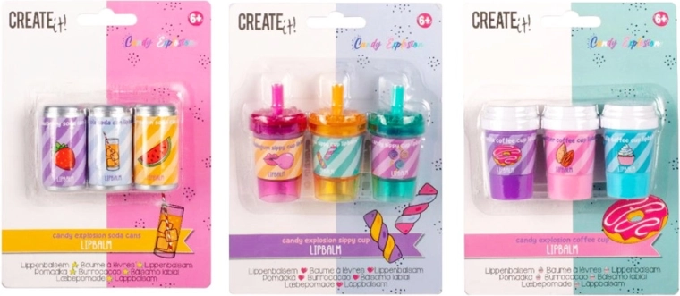 Create It! βάλσαμο χειλιών Candy