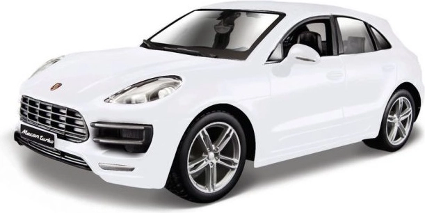 Μοντέλο αυτοκινήτου Porsche Macan Bburago 1:24 λευκό χρώμα