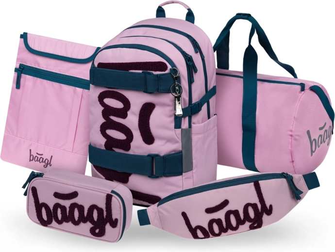 BAAGL Σετ 5 Skate Rose