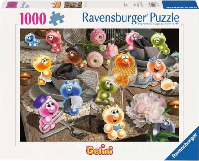 Παζλ Ravensburger Gelini: Στρώσιμο τραπεζιού με 1000 κομμάτια