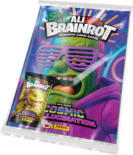 Panini Skifidol Italian Brainrot TCG Cosmic Hallucination αρχικό σετ – άλμπουμ και booster