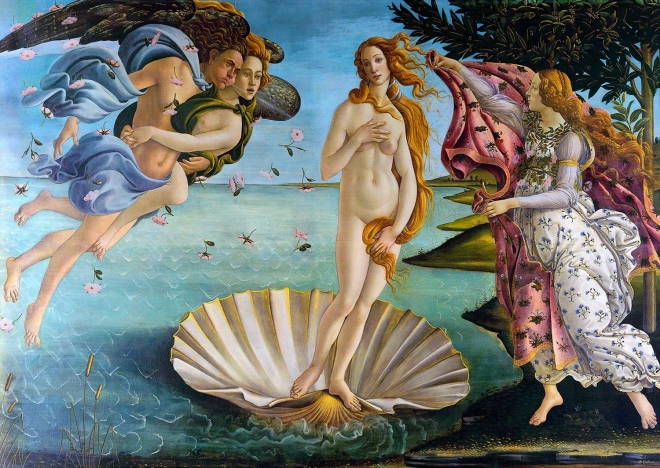 Παζλ Sandro Botticelli Η Γέννηση της Αφροδίτης 1000 κομμάτια