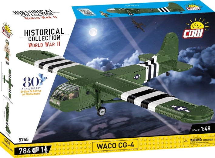 Cobi Waco CG-4 D-Day 1:48 κατασκευαστικό σετ ανεμοπτέρου