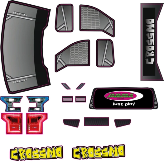 Αυτοκόλλητο φύλλο για monster truck Crossmo JAMARA