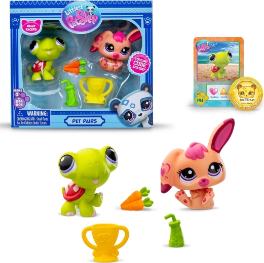 Hasbro Littlest Pet Shop Pet Relay Racers σετ φιγούρων και αξεσουάρ