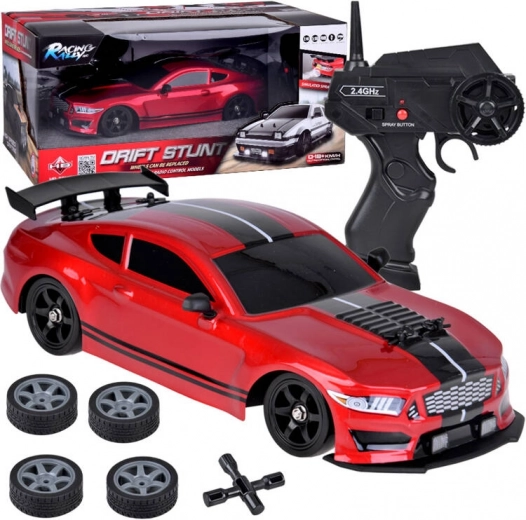 RC drift αυτοκίνητο 4x4 1:16 με εφέ καπνού και φωτισμό LED
