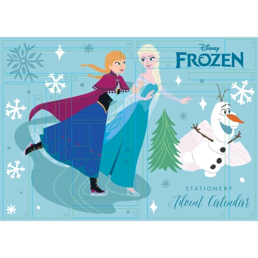 Ημερολόγιο αντίστροφης μέτρησης Advent FROZEN – χαρτικά-έκπληξη