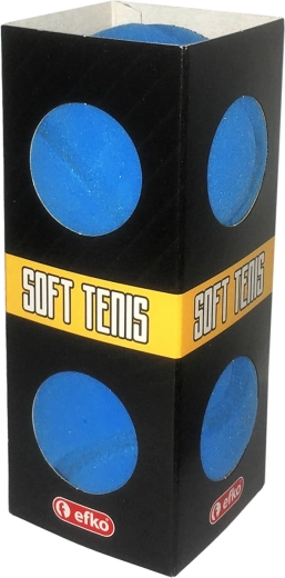 EFKO αφρώδεις μπάλες για soft tennis μπλε 6,5 cm - 2 τεμάχια