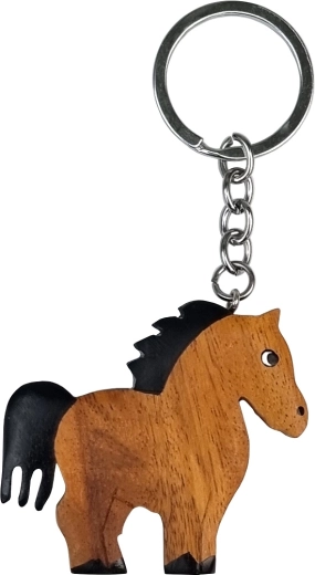 Ξύλινο μπρελόκ κλειδιών άλογο 2KIDS TOYS
