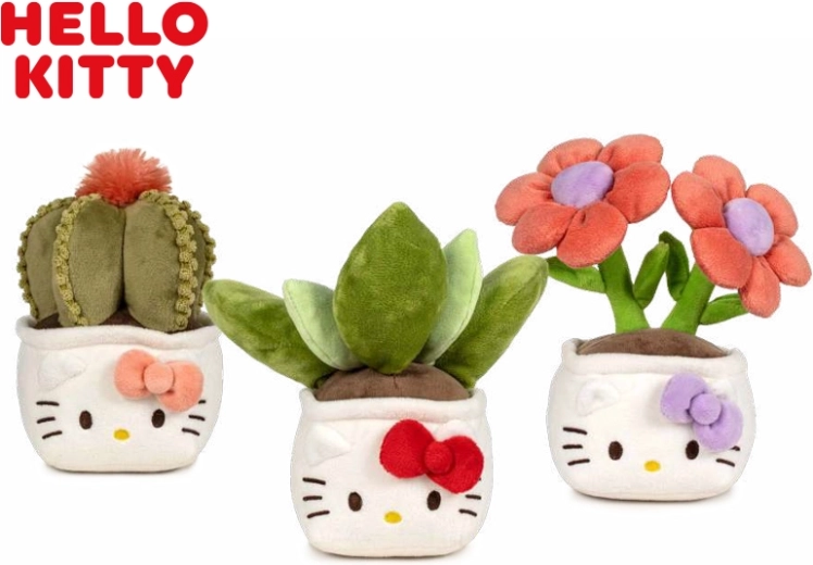 Λούτρινο παιχνίδι HELLO KITTY Botanical Love 21 cm