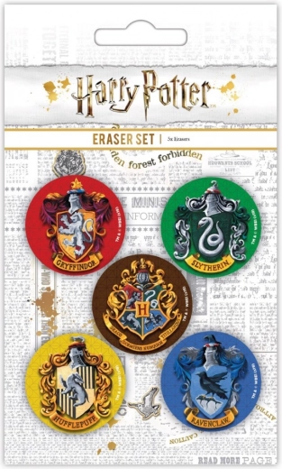 Σετ γόμες Harry Potter Χόγκουαρτς