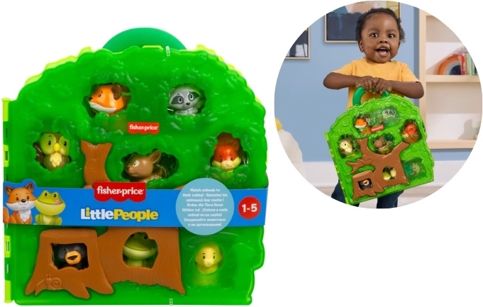 Fisher-Price Ζωάκια του δάσους στο δέντρο