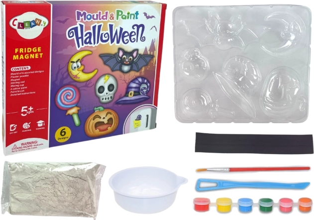 Σετ DIY για την κατασκευή αποκριάτικων (Halloween) μαγνητών