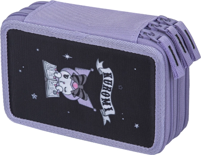 Baagl σχολική κασετίνα τριών επιπέδων Kuromi fortune dream GRS