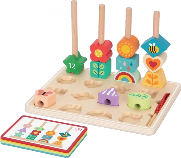 Παιχνίδι ταξινόμησης με κάρτες Λιβάδι 2Kids Toys