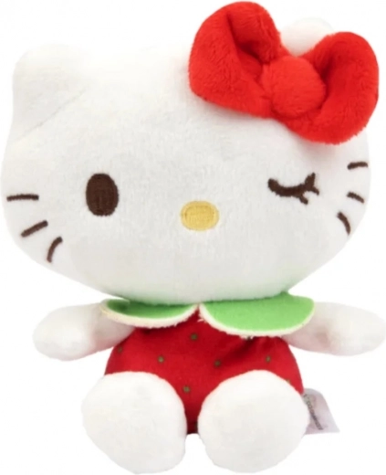 Hello Kitty Macedonia αρωματικό λούτρινο παιχνίδι 12 cm – φράουλα