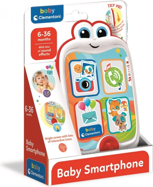 CLEMENTONI BABY διαδραστικό smartphone για παιδιά με ήχους