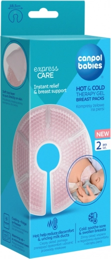 Επιθέματα τζελ για το στήθος hot & cold 2 τεμ. canpol babies