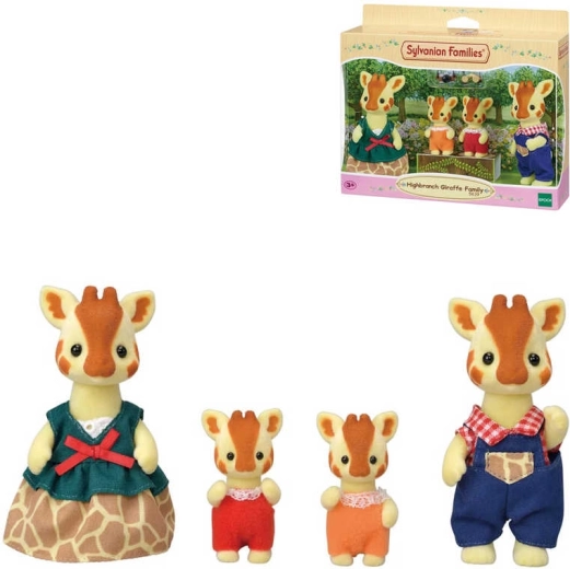 Sylvanian Families οικογένεια καμηλοπαρδάλεων - 4 τεμ.