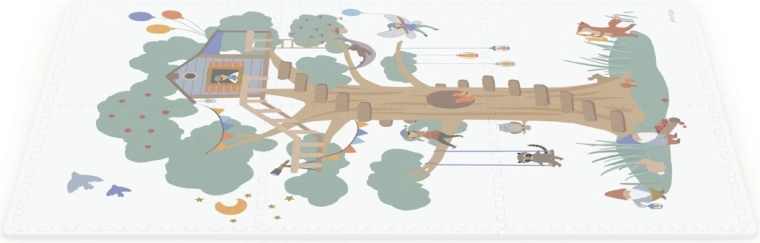 Μεγάλη επιφάνεια με μοτίβο Treehouse και εύκολη συντήρηση