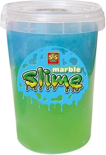 SES μαρμαρωμένο slime μπλε-πράσινο 200 g