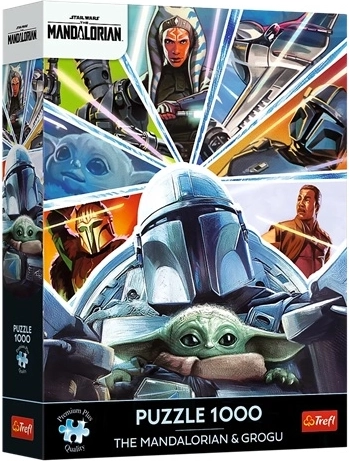 Puzzle Premium Plus 1000 κομμάτια The Mandalorian: Μαζί στο μονοπάτι
