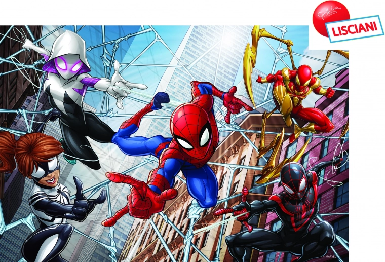 Διπλής όψης παζλ SPIDER-MAN 60 κομμάτια