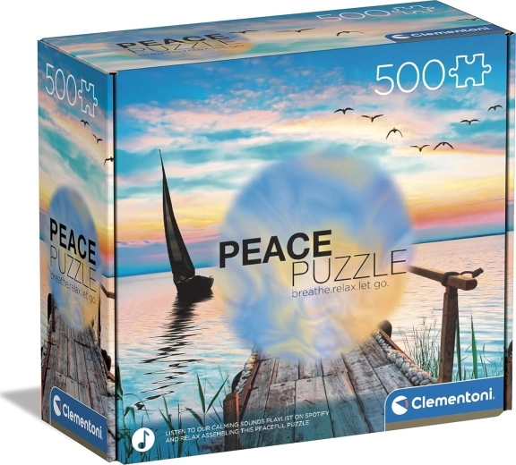 Παζλ 500 κομματιών CLEMENTONI Peace Collection – Peaceful Wind