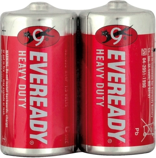 Μπαταρίες Energizer Eveready Heavy Duty Red C R14 1,5 V, 2 τεμ.